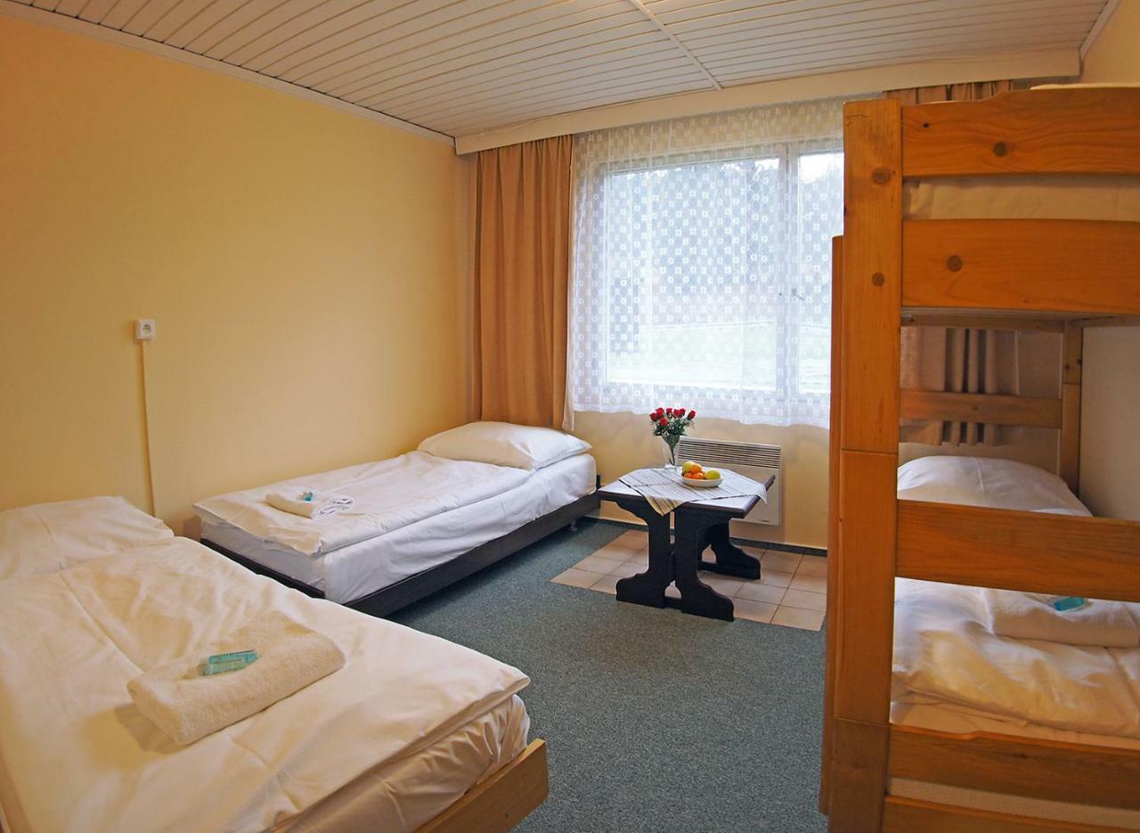 Pod Javorem Hotel Velké Karlovice Buitenkant foto