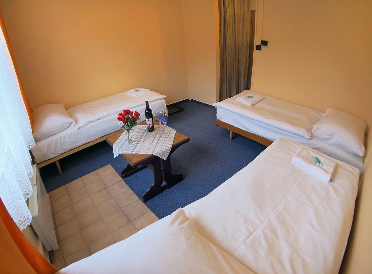 Pod Javorem Hotel Velké Karlovice Buitenkant foto